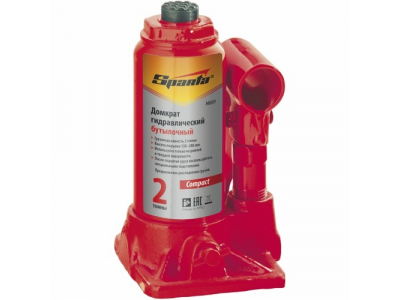 Домкрат гидравлический бутылочный, 20 т, h подъема 215-420 мм// SPARTA Compact