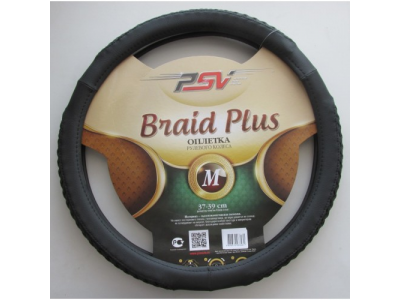 Оплeтка на руль "PSV" BRAID PLUS Fiber (Черный) M от PSV Оплeтка на руль "PSV" BRAID PLUS Fiber (Черный) M