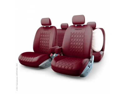 Кожаные чехлы persona full от Autoprofi Кожаные чехлы persona full