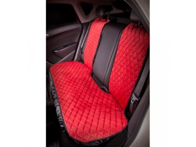 Накидка Алькантара, задняя, 3 предмета, красная AIRLINE