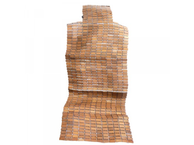 Накидка на сиденье коричневая, плоские косточки от AVG Накидка на сиденье коричневая, плоские косточки