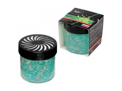 Ароматизатор-банка с гелевыми шариками зеленый чай