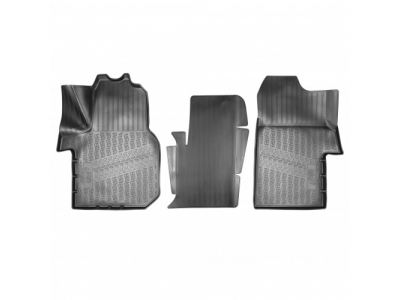 Коврики салонные для Volkswagen Crafter II (LT4) 3D (2016)