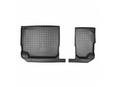 Коврики салонные для Skoda Kodiaq (2017) (3 ряд)