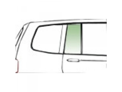 MITSUBISHI OUTLANDER 5D ВН 2012- СТЕКЛО БОКОВИНЫ ЗАДНЕЕ НЕПОДВИЖНОЕ ПРАВОЕ ЗЕЛЕНОЕ -ИНКАПСУЛЯЦИЯ