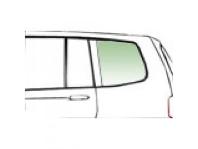 VW Transporter T4 боковина зад.кузовная лев. черн. шелк