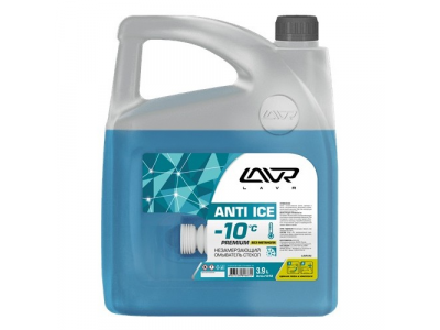 Незамерзающий очиститель стекол -10°C, 3,9 л от LAVR Незамерзающий очиститель стекол -10°C, 3,9 л
