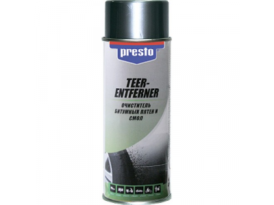 Очиститель битумных пятен и смол PRESTO от PRESTO Очиститель битумных пятен и смол PRESTO