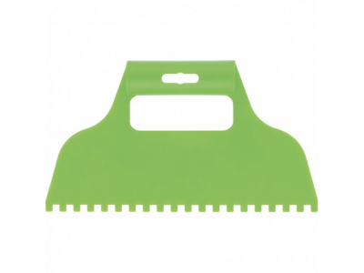 Шпатель для клея, пластмассовый, зубчатый 6 х 6 мм Сибртех от СИБРТЕХ Шпатель для клея, пластмассовый, зубчатый 6 х 6 мм Сибртех