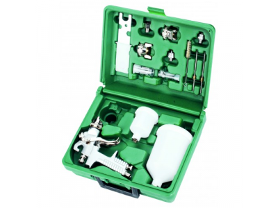 Набор "Краскопульт" JA-6111 и аксессуары к нему, 15 предметов, JA-6111K JONNESWAY от JONNESWAY Набор "Краскопульт" JA-6111 и аксессуары к нему, 15 предметов, JA-6111K JONNESWAY