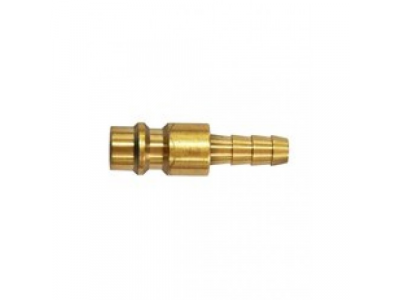 Штуцер для быстроразъема "елочка" 8мм (латунный)