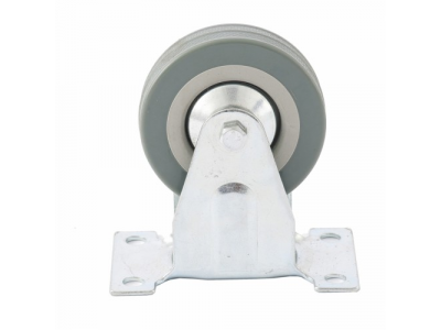 Колесо неповоротное d-75 мм., крепление платформенное СИБРТЕХ от СИБРТЕХ Колесо неповоротное d-75 мм., крепление платформенное СИБРТЕХ