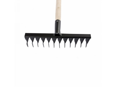 Грабли 12-зубые, 300 мм., с черенком, витые СИБРТЕХ Россия