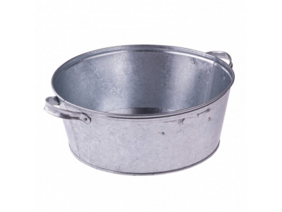 Таз оцинкованный 13 литров Россия от СИБРТЕХ Таз оцинкованный 13 литров Россия