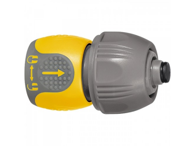 Соединитель для шланга универсальный, аквастоп, двухкомпонентный // PALISAD LUXE от PALISAD Соединитель для шланга универсальный, аквастоп, двухкомпонентный // PALISAD LUXE