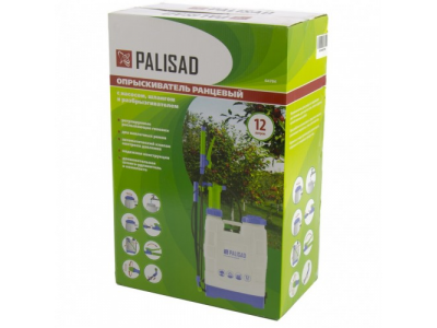 Опрыскиватель ранцевый, 12 л, с насосом, шлангом, разбрызгивателем Palisad от PALISAD Опрыскиватель ранцевый, 12 л, с насосом, шлангом, разбрызгивателем Palisad