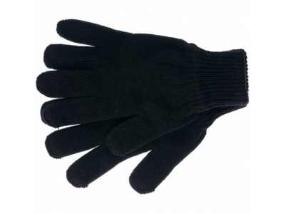 Перчатки трикотажные, акрил, черный, двойная манжета Россия Сибртех от СИБРТЕХ Перчатки трикотажные, акрил, черный, двойная манжета Россия Сибртех