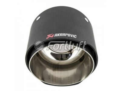 Fortluft Карбоновая насадка Akrapovic Style 115мм MT135 от Fortluft Fortluft Карбоновая насадка Akrapovic Style 115мм MT135