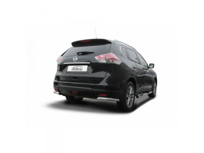Защита заднего бампера "уголки" Arbori d57 NISSAN X-TRAIL 2015- от ARBORI Защита заднего бампера "уголки" Arbori d57 NISSAN X-TRAIL 2015-