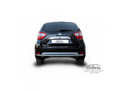 Защита заднего бампера Arbori d42 NISSAN TERRANO 2014- от ARBORI Защита заднего бампера Arbori d42 NISSAN TERRANO 2014-