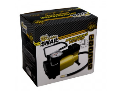 Компрессор автомобильный металлический от GOLDEN SNAIL Компрессор автомобильный металлический