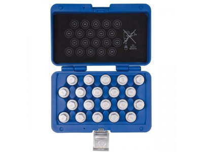 Набор насадок для монтажа/демонтажа секреток колес BMW, 20 предметов