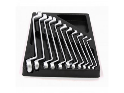 Набор накидных ключей, ложемент, 11 предметов, KING TONY от KING TONY Набор накидных ключей, ложемент, 11 предметов, KING TONY