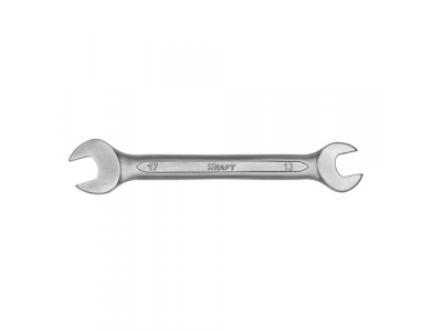 Ключ рожковый 13*17мм (Cr-V; хол. штамп, холдер) от KRAFT Ключ рожковый 13*17мм (Cr-V; хол. штамп, холдер)