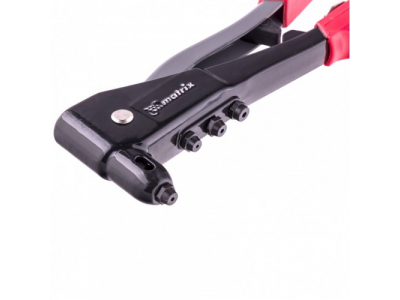 Заклепочник литой, 260 мм, заклепки 2,4-3,2-4,0-4,8 мм Matrix от MATRIX Заклепочник литой, 260 мм, заклепки 2,4-3,2-4,0-4,8 мм Matrix