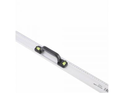 Линейка-уровень, 1000 мм, металлическая, пластмассовая ручка 2 глазка// MATRIX MASTER