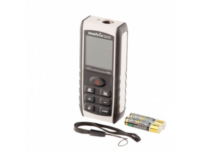 Лазерный дальномер LD-40, 40 м, с электронным угломером Matrix от MATRIX Лазерный дальномер LD-40, 40 м, с электронным угломером Matrix