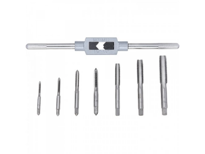 Набор метчиков М3-М12, 8 предметов// СИБРТЕХ от СИБРТЕХ Набор метчиков М3-М12, 8 предметов// СИБРТЕХ