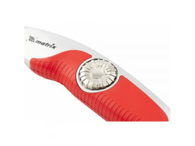 Нож, 18 мм выдвижное трапецивидное лезвие , эргономичная двухкомпонентная рукоятка//MATRIX от MATRIX Нож, 18 мм выдвижное трапецивидное лезвие , эргономичная двухкомпонентная рукоятка//MATRIX