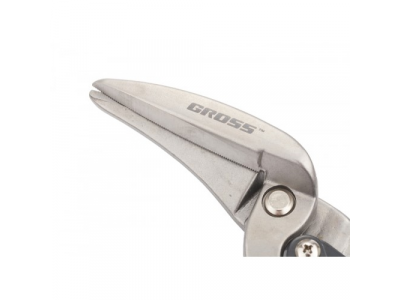 Ножницы по металлу"PIRANHA",270мм,прямой и правый проходной рез,сталь-СrMo, двухкомп.рук-ки//GROSS от GROSS Ножницы по металлу"PIRANHA",270мм,прямой и правый проходной рез,сталь-СrMo, двухкомп.рук-ки//GROSS