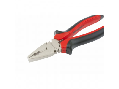 Плоскогубцы NICKEL, 160 мм, никелированные, двухкомпонентные рукоятки// MATRIX