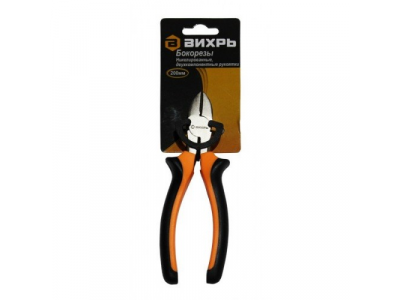 Бокорезы,200мм.,никелированные,двухкомпонентные рукоятки от Вихрь Бокорезы,200мм.,никелированные,двухкомпонентные рукоятки