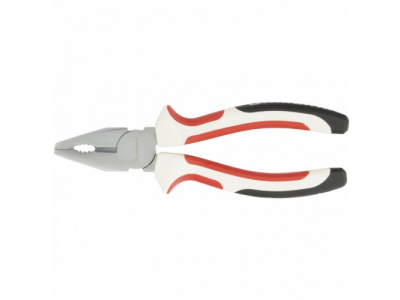 Плоскогубцы WHite Nickel, 180 мм, никелированные, трехкомпонентные рукоятки Matrix
