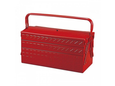 Ящик инструментальный раскладной, 5 отсеков, красный от МАСТАК Ящик инструментальный раскладной, 5 отсеков, красный