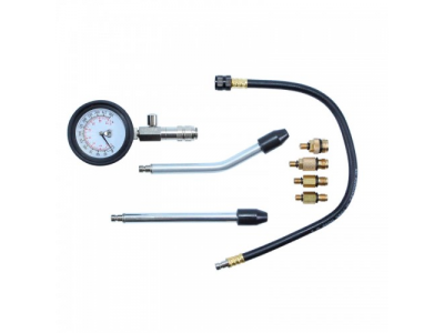 Компрессометр бензиновый, набор с гибкой, 2-мя жесткими насадками и переходниками от LICOTA Компрессометр бензиновый, набор с гибкой, 2-мя жесткими насадками и переходниками