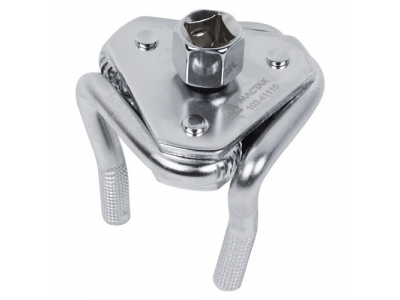 Съёмник масляных фильтров, 45-110 мм, 3-х захватный, МАСТАК от МАСТАК Съёмник масляных фильтров, 45-110 мм, 3-х захватный, МАСТАК