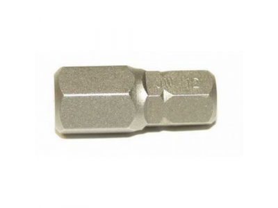 Бита 10 мм, шестигранная 7 мм, 30 мм, S2 материал, D130H70 JONNESWAY