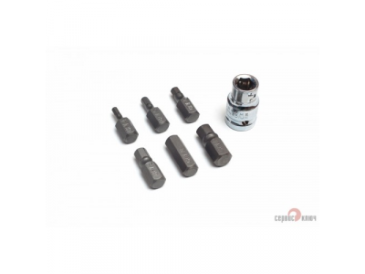 СЕРВИС КЛЮЧ 76438 Набор бит