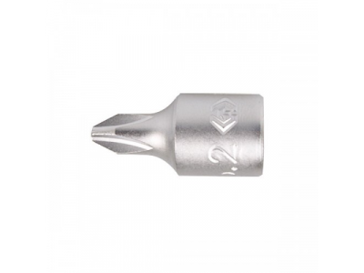 Насадка (бита) торцевая 1/4", Phillips, PH2, L = 25 мм, KING TONY