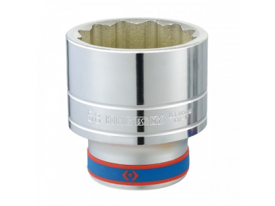 Головка торцевая стандартная двенадцатигранная 1", 63 мм, KING TONY