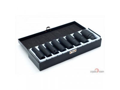 СЕРВИС КЛЮЧ 77401 Набор головок ударных глубоких от Сервис ключ СЕРВИС КЛЮЧ 77401 Набор головок ударных глубоких