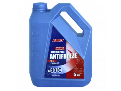 Антифриз красный (5 кг) от ABRO Антифриз красный (5 кг)