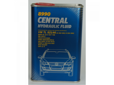 MANNOL 8990 Central Hydraulic Fluid 1Lmetal от MANNOL MANNOL 8990 Central Hydraulic Fluid 1Lmetal