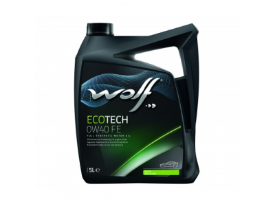 Моторное масло WOLF ECOTECH 0W40 FE 5L