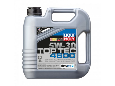 Моторное масло LIQUI MOLY TOP TEC 4600 5W30, 4л