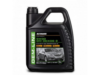 Моторное масло Xenum OEM-LINE GM DEXOS2 5W30 5 литров